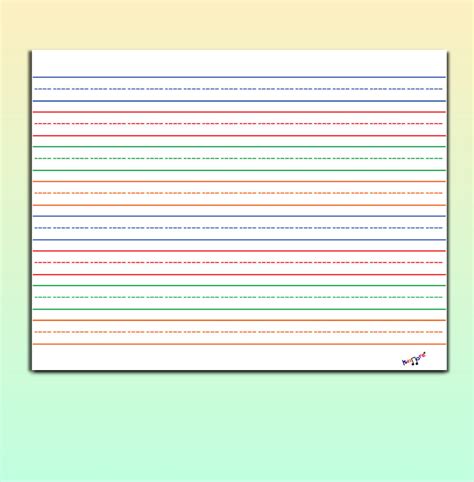 Printable Lined Paper Large Lined Paper 3 Lined Paper