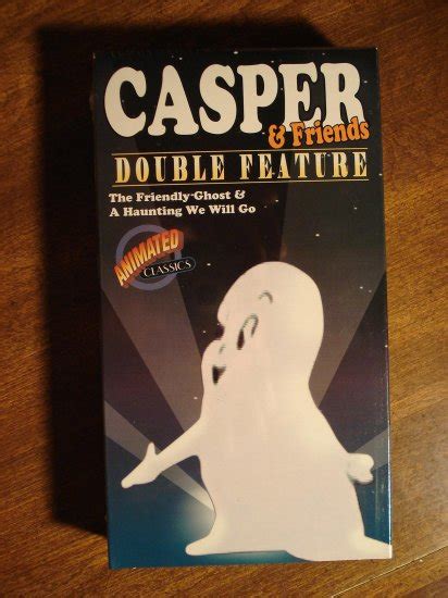 Casper The Friendly Ghost And Friends Double Feature Animated Vhs Video