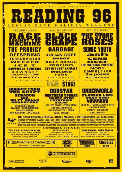 See news about tiff on twitter. Every Reading & Leeds poster since 1989 | Reading festival ...