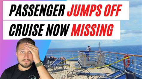 Detained Cruise Passenger Jumps Overboard Missing New Disney Wish Venues Revealed Cruise