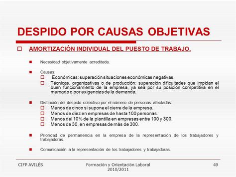 Ejemplo Carta De Despido Por Causas Objetivas Modelo De Informe Hot