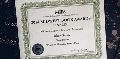 25th Annual Midwest Book Award Finalist Sponsored By The