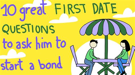10 great first date questions to ask him to start a bond youtube
