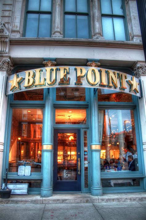 Blue Point Grille Restaurant Warehouse District Cleveland