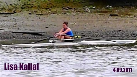 Rowing Single Sculling Lisa Kallal 2011 09 04m2ts Youtube