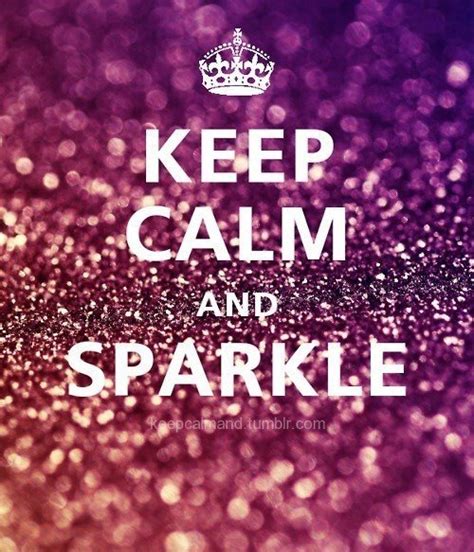 Glitter Keep Calm Pink And Sparkle Image 355043 On