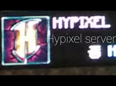 Incredible announcer for your players, buy it and enjoy its unique features. Hypixel Server ip address wow > BENISNOUS