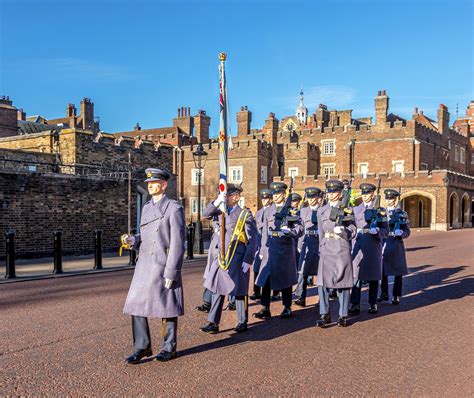 Raf Regiment Guard Changing The Guard St James Palace John Tiffin