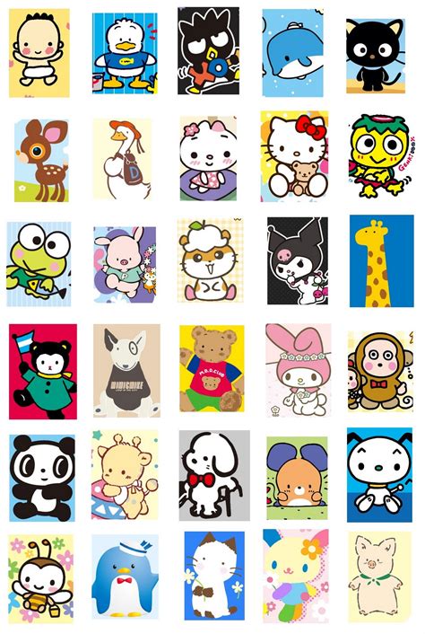 Sanrio Characters List Names Of Sanrio Characters From The 80s And