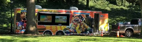 Our game truck supports 28 players. Philadelphia Video Game Truck Birthday & Party Entertainment