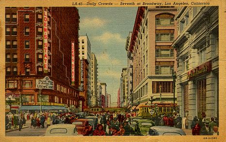 Heavy traffic exposure on busy maple avenue. 7th street > Downtown Los Angeles Walking Tour > USC Dana ...
