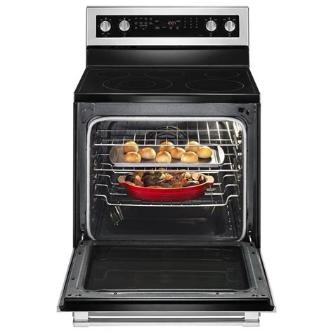 Maytag 30 Inch Wide Electric Range With True Convection And Power