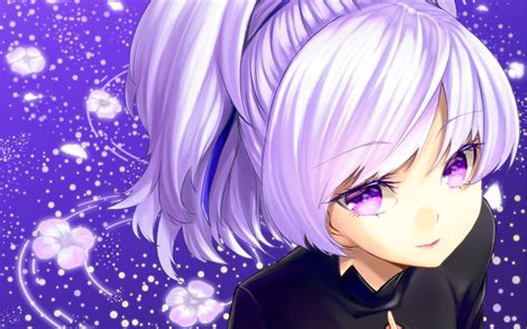 Purple Hair Purple Eyes Darker Than Black Yin Anime Girls Anime