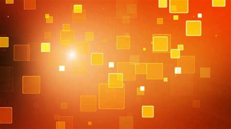 🔥 Download Warm Orange Color Motion Background With Animated Squares