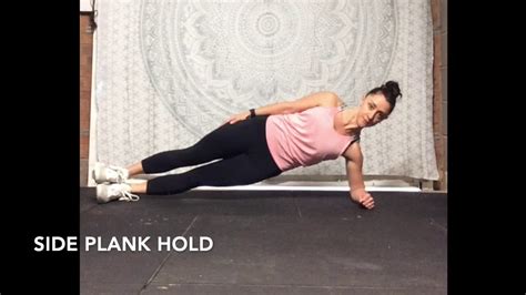 Side Plank Hold Youtube