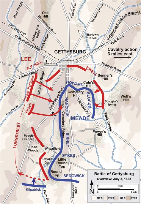 Filegettysburg Battle Map Day3png