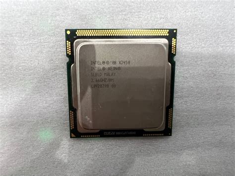 Yahooオークション Intel Xeon X3450 266ghz Slbld Lga1156 在庫9