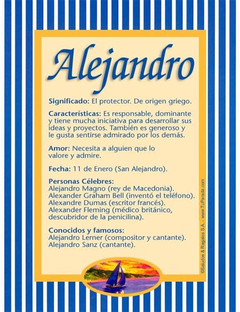 Significado Del Nombre Alejandro Significado De Nombres My Xxx Hot Girl