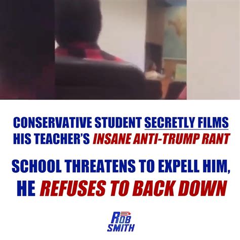Brave Conservative Secretly Records Woke Teachers Rant Now Hes In