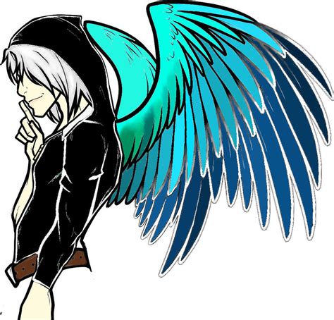 Anime Angel Boy By Wolforiana On Deviantart