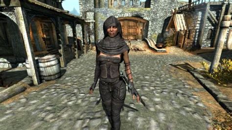 Tembtra Thief Armor For Dream Girl Skyrim Mod Mod