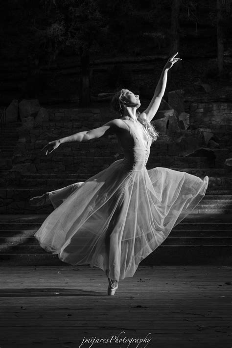 Ballet Dancer Black And White Photography