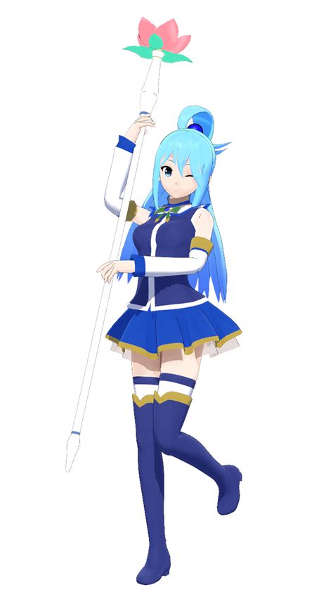 Konosuba Aqua By Junkosakura01 On Deviantart