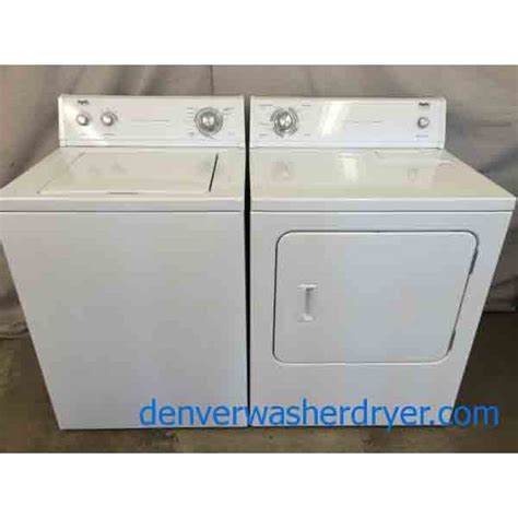 Wear work gloves to protect your hands. Incredible Inglis Washer/Dryer Set, Whirlpool Direct-Drive ...