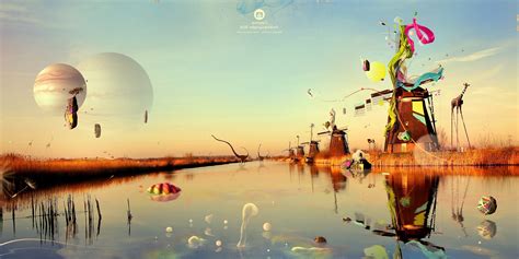 Download 26 surreal backgrounds free. Desktopography, Surreal, Windmills, Water, Reflection, Giraffes, Planet Wallpapers HD / Desktop ...