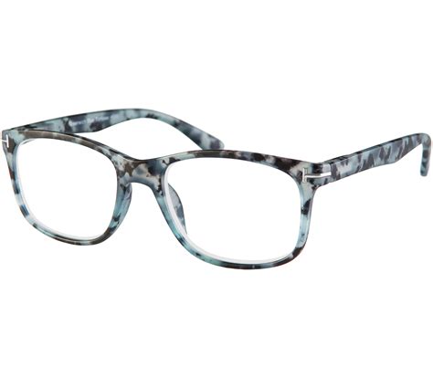 Greenwich Blue Tortoise Reading Glasses Tiger Specs