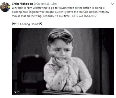 England Fans Hilarious Memes Moaning About Work Before Semi Final
