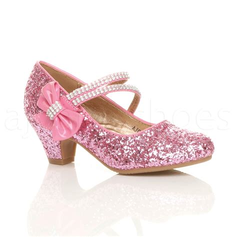 Girls Shoes Children Glitter Princess Dress Shoes Sandals Wedding