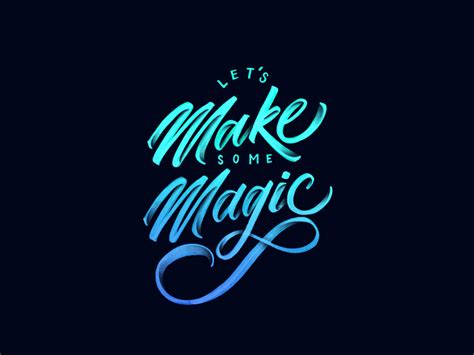 Let´s Make Some Magic By Alfredo Caldera On Dribbble