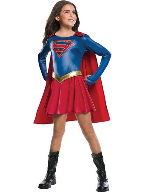 Supergirl Disfraz De Niña Party City Disfraz Super