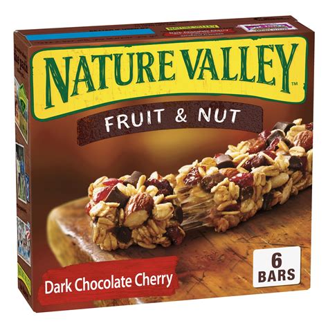 Nature Valley Trail Mix Dark Chocolate Cherry Chewy Granola Bars 6