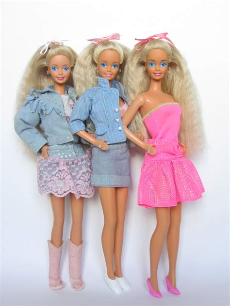 feeling fun barbie 1988 comparison malaysian version left… flickr