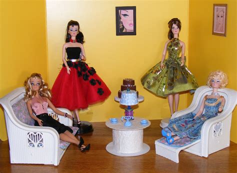 Fashion Dolls Barbie Lovely Diorama Room Bedroom Dioramas Rooms