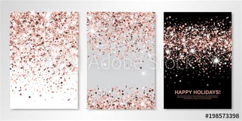 Our kaganda templates are perfect for a cunning bride. Banners set of three sheets with rose gold confetti ...
