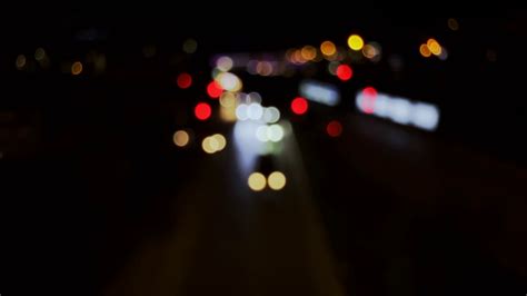 Crowded Blurry Car Traffic At Night Stock Footage Sbv 348621050