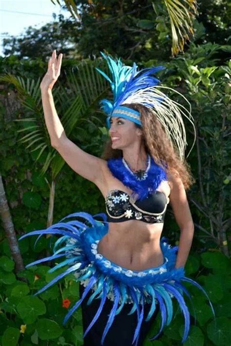 Gorgeous Ori Costume Polynesian Dance Tahitian Costumes Tahitian Dance