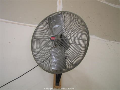 West Auctions Auction H And S Products Item Dayton Wall Mounted Shop Fan