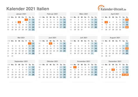 Kw 2021 Kalenderwochen 21 Kalender Apr 2021