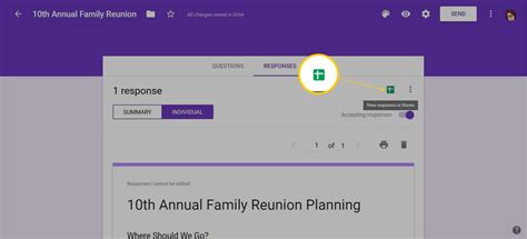 Analyse your results in google forms. How to Create a Google Docs Form