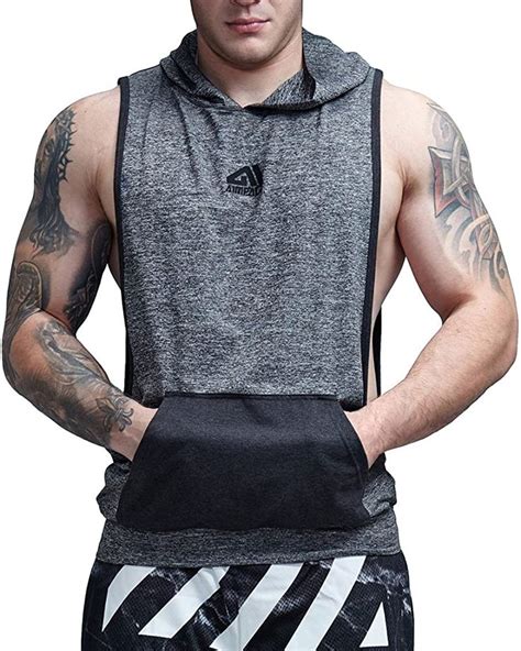 Amazon Com Aimpact Muscle Tank Tops For Men Athletic Workout Shirt