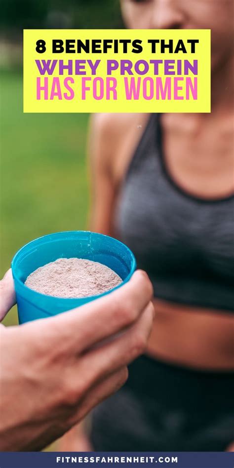 benefits of whey protein for females the top eight