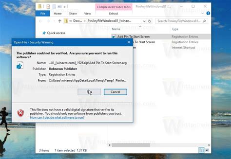 How To Pin Any File To Start Menu In Windows 10