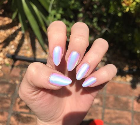 Iridescent Opal Chrome Over White Is Amazing Redditlaqueristas Opal