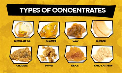 Different Types Of Cannabis Concentrates Beginners Guide Moose