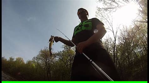 Gopro Hero 3 Canoe Bass Fishing Close Call Youtube