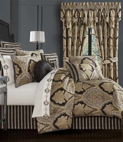 J Queen New York Melina Chenille Damask Comforter Set Dillards
